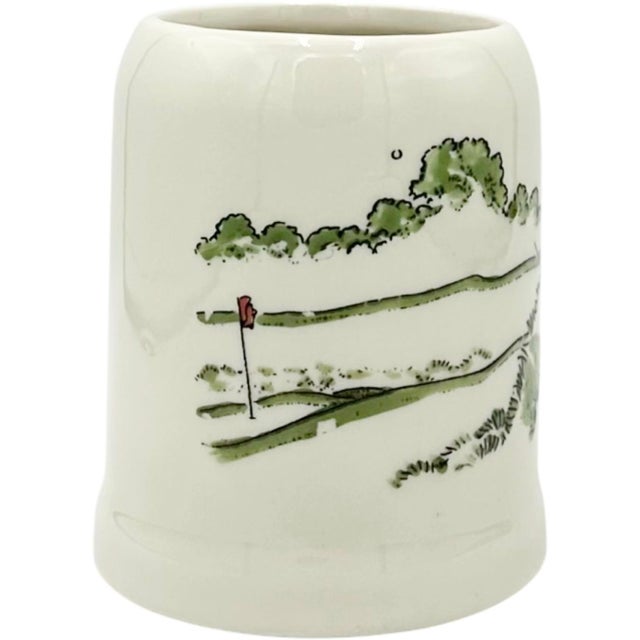 Vintage Golfer Ceramic Mug by Paul Brown For Sale - Image 4 of 14