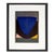 Victor Vasarely Limited Edition Original Lithograph W/Custom Frame For Sale