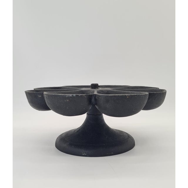 Antique Cast-Iron Rotating Shoemakers Organizer, USA, 1910s For Sale - Image 4 of 9