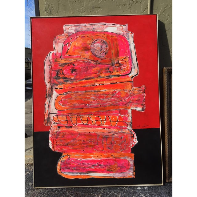 Abstract painting by Antonio Ferri.