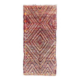 Vintage Beni M'Guild Moroccan Rug, 06'03 X 13'05 For Sale