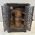 Antique French Decorative Fireplace Insert with Ornate Cast Iron in Black, 1900s For Sale - Image 10 of 15