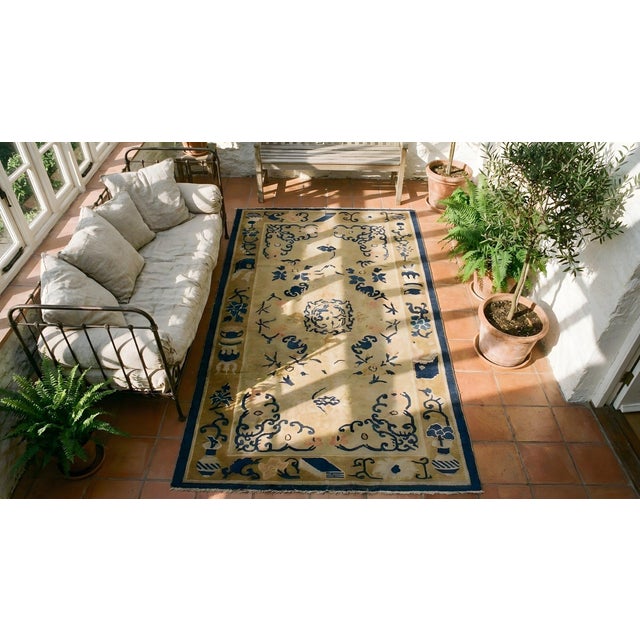 Early 20th Century Chinese Peking Rug For Sale - Image 11 of 12