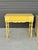 Yellow 1950s Mid Century Ladies or Youths Spinet Secretary Desk W/ Flip-Top and Pull-Out Writing Table For Sale - Image 8 of 10