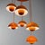 Verner Panton 1970s Verner Panton Flowerpot chandelier For Sale - Image 4 of 6
