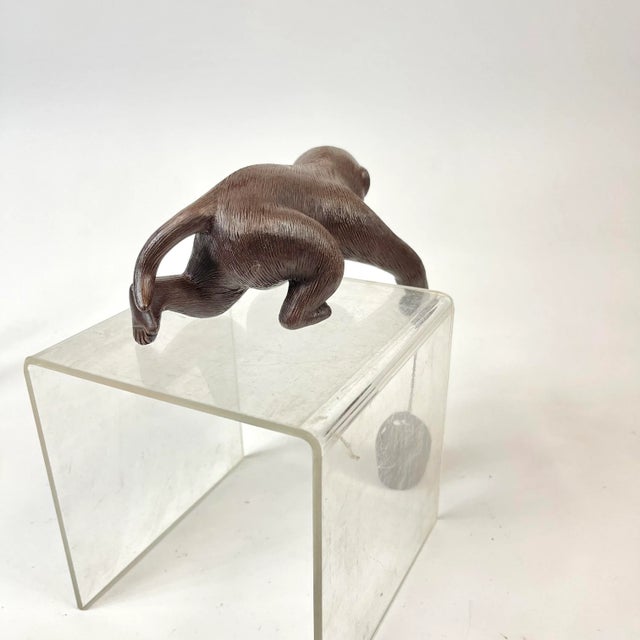 Late 20th Century Ceramic Hanging Monkey For Sale - Image 4 of 8