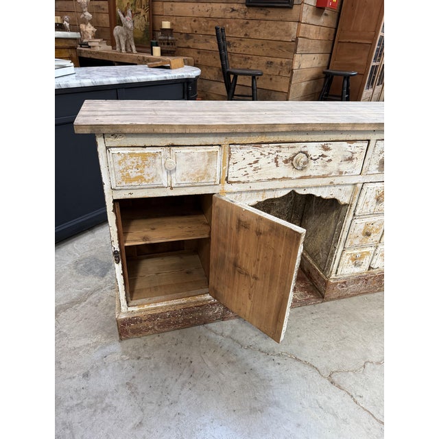 Antique Early 20th Century Barbers Cabinet For Sale - Image 9 of 18