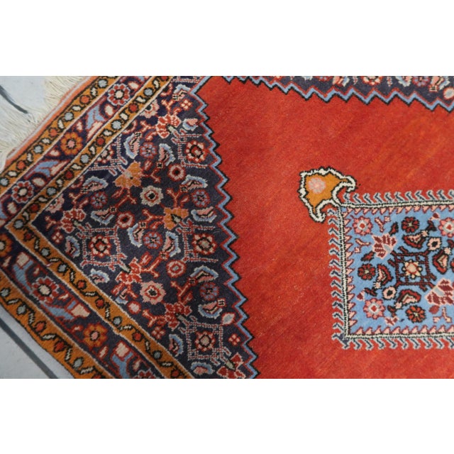 1950s, Handmade Vintage Persian Bidjar Rug 2.2' X 2.8' For Sale - Image 4 of 10