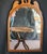 1930s 1930s Light Maple Wall Mirror Arched Wood Hanging Decorative Mirror For Sale - Image 5 of 10