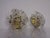 Brass and Crystal Glass Flower Sconces by Ernst Palme for Palwa, 1960s, Set of 2 For Sale - Image 4 of 18