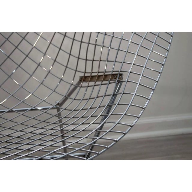 Harry Bertoia for Knoll Wire Diamond Chair Mid Century Modern For Sale In Detroit - Image 6 of 8