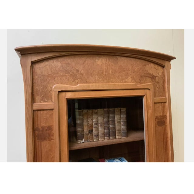 Antique Art Nouveau Display Cabinet, 1910 For Sale - Image 11 of 13