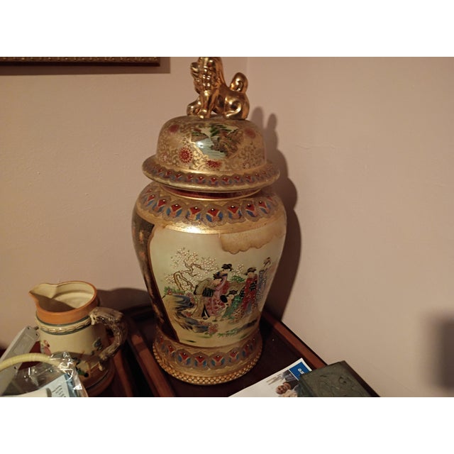 1940s 25 "Antique Asian Ginger Pots For Sale - Image 5 of 8