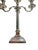 Large Empire Silverplated Brass Five-Arm Candelabras, 1940s, Set of 2 For Sale - Image 10 of 14