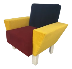 Postmodern Sottsass Style Memphis Lounge Chair