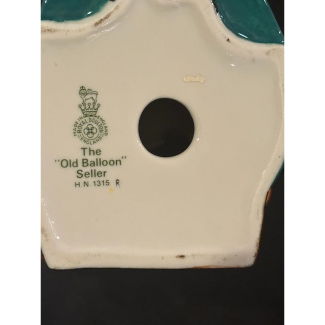 Retired "The Old Balloon Seller" Hn1315 Royal Doulton Figurine For Sale - Image 10 of 10