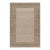 Contemporary Scandinavian Style Wool Rug in Beige by Rug & Kilim, India For Sale