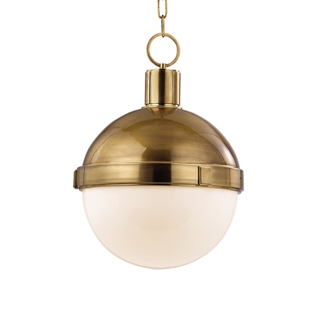 Marrying Lambert’s glowing glass to a smooth metal shade unites focused task lighting with soft ambient diffusion. The...
