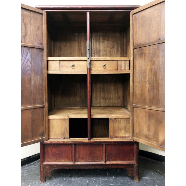 Brown Antique Chinese Ming "MianTiao" Cabinet (3551), Circa 1800-1849 For Sale - Image 8 of 9
