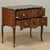 Antique French Louis XVI Style Marquetry Marble Top Commode For Sale - Image 15 of 18
