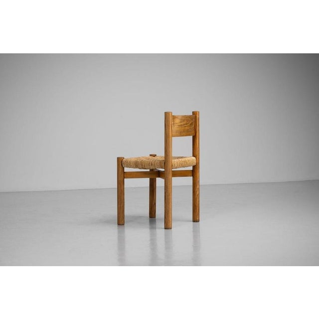 Charlotte Perriand Meribel Chair by Charlotte Perriand, France, 1950s For Sale - Image 4 of 18