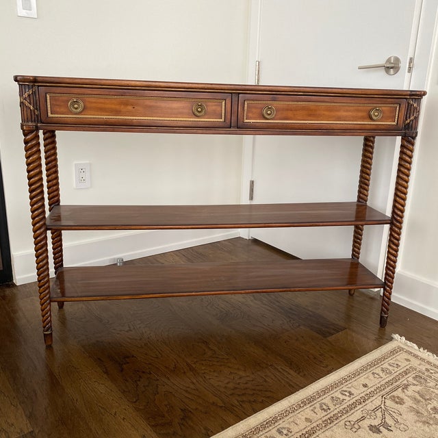 Theodore Alexander Console Table Chairish