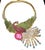 Baroque Bochic “Capri” Vintage Ruby, Sapphire & Garant Peacock Necklace Set In 18K & Sil For Sale - Image 3 of 8