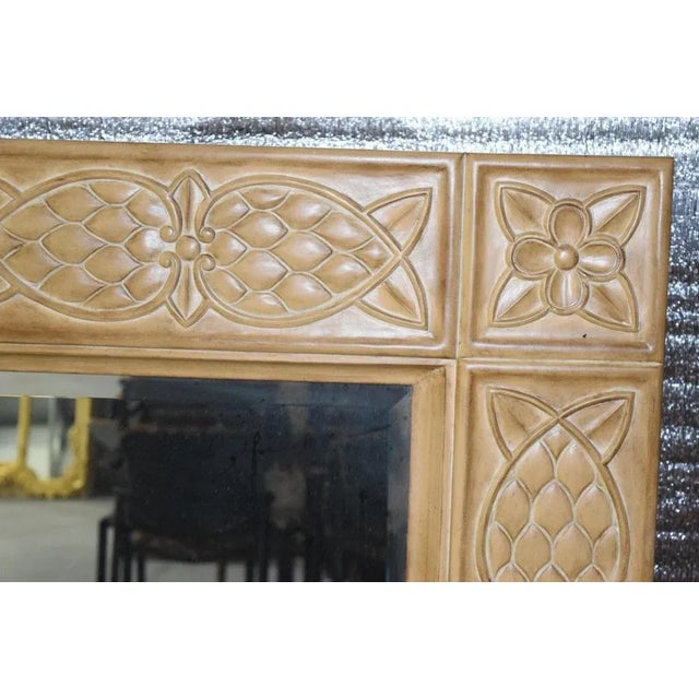 Lexington Furniture Regency Lexington Furniture Carved Wooden Mirror For Sale - Image 4 of 8