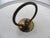 Vintage Mid-Century Modern Flying Saucer Brass Wall-Hanging Retractable Light Fixture 14" All Original For Sale In Wichita - Image 6 of 12