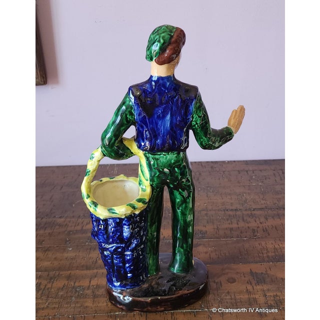 Mid-Century Modern Mid Century Modern Hedi Schoop California Planter Figurine, 1950s For Sale - Image 3 of 5