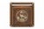 Wood Antique French Art Nouveau Handpainted Mahogany Small Wood & Glass Side Table For Sale - Image 7 of 11
