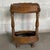 Vintage Wooden Umbrella Stand with Turned Columns and Metal Tray, 1960s For Sale - Image 11 of 11