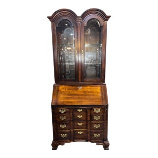 Barker Brothers Early American Style Secretary Desk For Sale