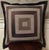 Large Pair Gray Custom Pillows For Sale - Image 4 of 8