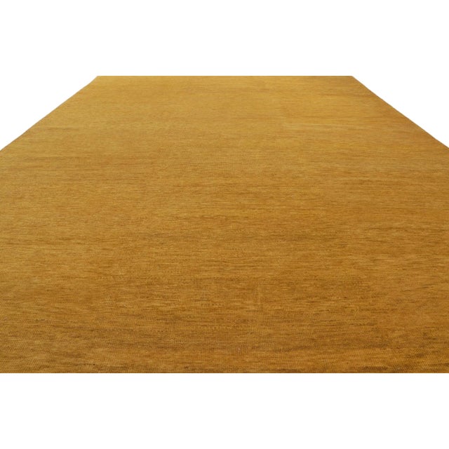 Vintage Modern Indian Area Rug - 09'09 X 14'00 For Sale - Image 4 of 9