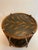 Maitland-Smith Burnt Bamboo Two-Tier Side Table With Hand-Decorated Lacquer Top For Sale - Image 10 of 14