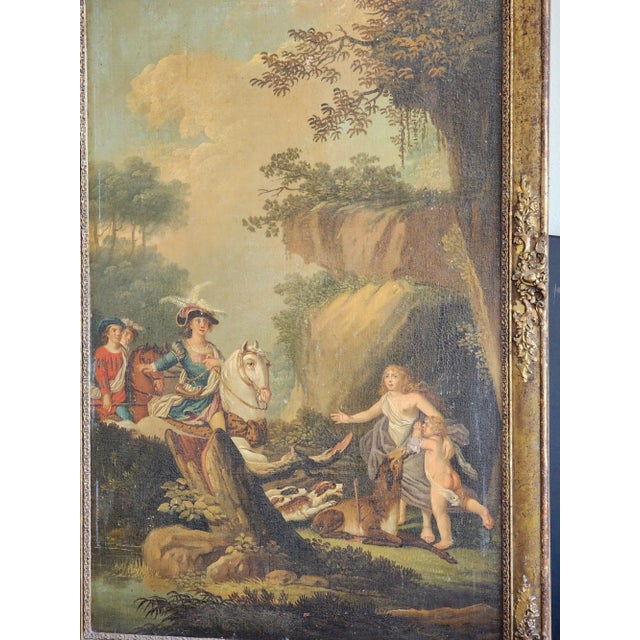 French French Trumeau Mirror For Sale - Image 3 of 12