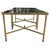 1940s Pair of Mid-Century French Brass Cocktail Tables For Sale In Atlanta - Image 6 of 8