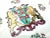 This Andrea by Sadek decorative dish, adorned with a hand-painted coat of arms, is a work of art. The dish's elegant...
