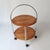 Vintage Folding Rolling Serving Cart in Wood, 1970s, in Very Good conditions. Designed 1970 to 1979