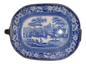 Warming Pan / Staffordshire Platter