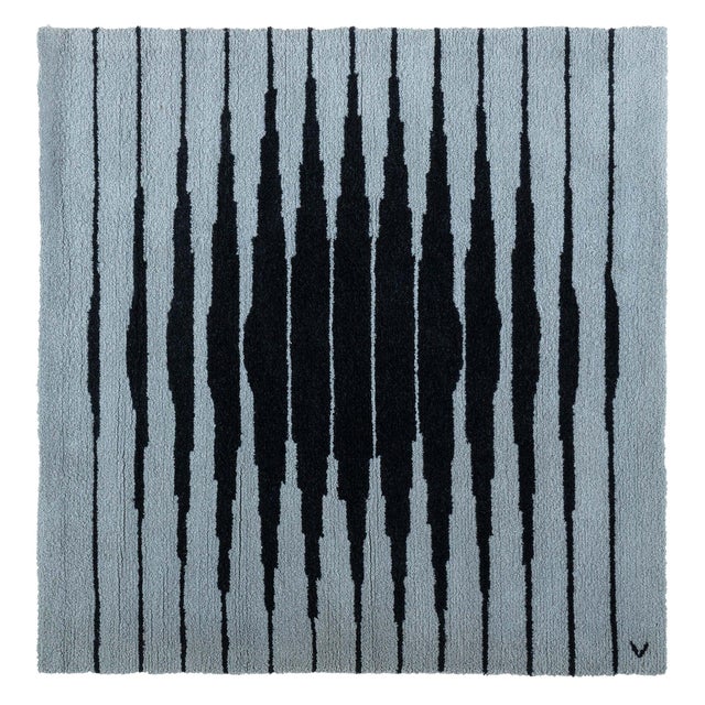 Doris Leslie Blau Vintage Vasarely Rug by Victor Vasarely Capella-4 For Sale