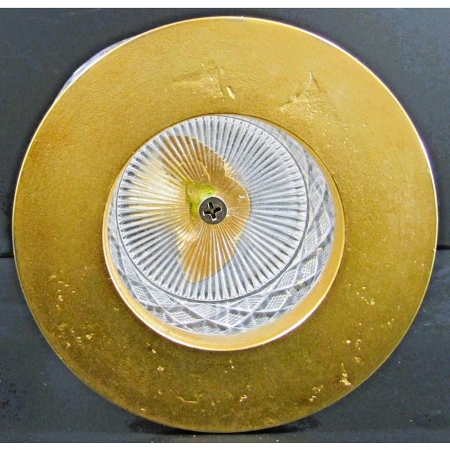 Sherle Wagner Gilded Gold Plated Bronze Dolphin Crystal Soap Dish Jewelry Holder For Sale - Image 15 of 18