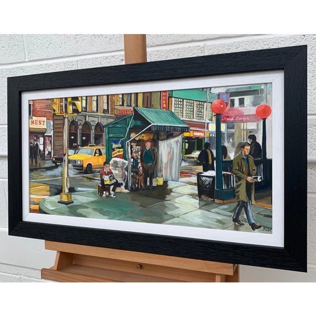2010s New York City Street Scene Painting - Unique Original Art by Leading British Contemporary Artist, 2019 For Sale - Image 5 of 9
