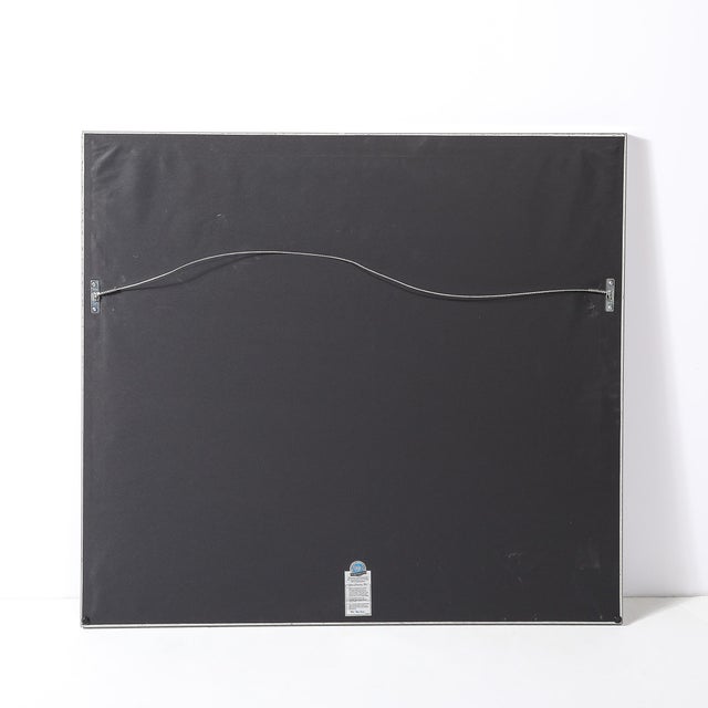 Mid-Century Modernist Screen Print Titled "Man" Signed Sheng Hey C. 1973 For Sale - Image 12 of 16