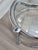 Silver Side Table with Swivel Tops, 1980s For Sale - Image 8 of 9