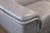 Late 20th Century Vintage Postmodern 4pc Curving Gray Leather Sofa Sectional For Sale - Image 5 of 7