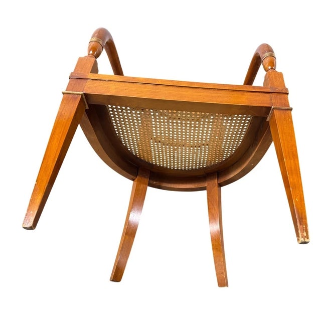 Italian Late 20th Century KPS Group Style Italian Directoire Arm Chair For Sale - Image 3 of 16