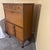 Mid-Century Modern Vintage 1960s Bassett Mayan Walnut Secretary Desk Highboy For Sale - Image 3 of 11
