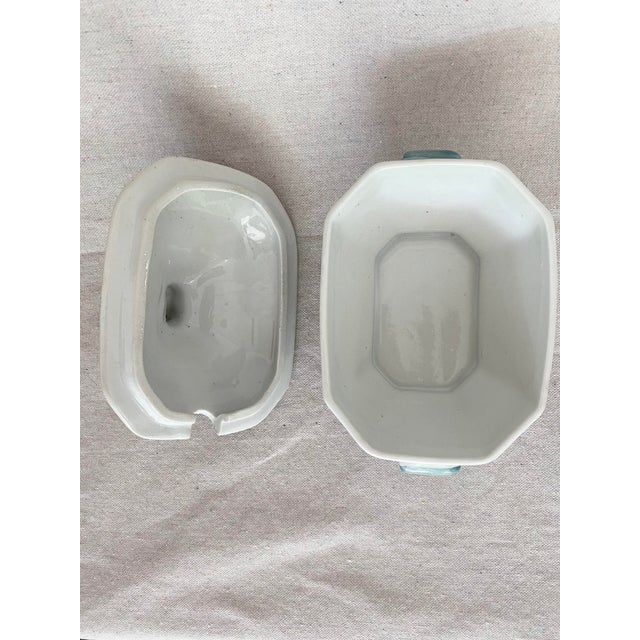 Vintage Ceramic Floral Gravy Boat With Lid and Ladle Chairish